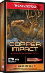 WINCHESTER COPPER IMPACT 270 - WSM 130GR XP 20RD 10BX/CS