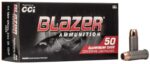 CCI Blazer Aluminum Handgun Ammunition .44 Spl 200 gr HP 920 fps 50/ct