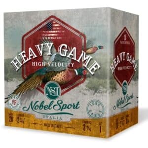 Nobel Sport Heavy Game High Velocity Shotshell  20ga 2-3/4" 1oz 1330 fps #5 25/ct