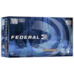 Federal Power-Shok Rifle Ammunition 7mm Mauser 140 gr SP 2660 fps - 20/ct