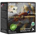 Federal Hi-Bird Fiber Wad Bismuth Shotshells 12ga 2-3/4" 1-1/4oz 1330fps #5 25/ct