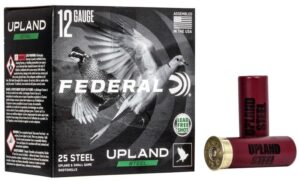 Federal Upland Steel Shotshell 12 ga 2-3/4" 1oz 1400 fps #6 25/ct