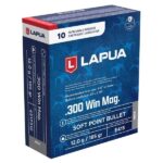 Lapua Rifle Ammuntion .300 Win Mag 185gr Mega SP 2723 fps 10/ct