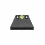 Night Fision Suppressor Height Night Sight Set Yellow Front Black Back for Glock