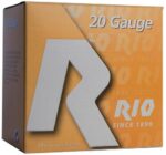 Rio Small Game Load Shotshell 20 ga 3" MAX 1-1/4 oz #5 1250 fps 25/ct
