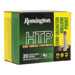 Remington HTP Handgun Ammunition .38 Spl 110 gr SJHP 950 fps 20/ct