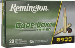 REMINGTON 30-06 165GR TIPPED - CORE-LOKT 20RD 10BX/CS