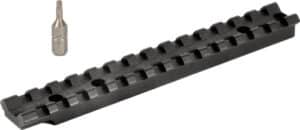 EGW SCOPE BASE SAVAGE A17/A22 - MAG PICATINNY RAIL 20 MOA