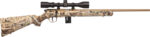 SAVAGE 93 XP CAMO 22WMR 21" - W/3-9X40 COYOTE/EVO BRUSH CAMO