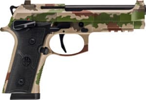 BERETTA 92XI SAO FS 9MM 4.7" - 15RND VEGETATO CAMO 2 MAGS