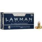 Speer Lawman Cleanfire Handgun Ammunition .45 Auto 230 gr TMJ 845 fps 50/rd