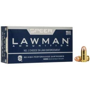 Speer Lawman Cleanfire Handgun Ammunition .45 Auto 230 gr TMJ 845 fps 50/rd