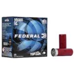Federal Top Gun Target Shotshell 12 ga 2-3/4"  7/8 oz #8 1200 fps 25/ct