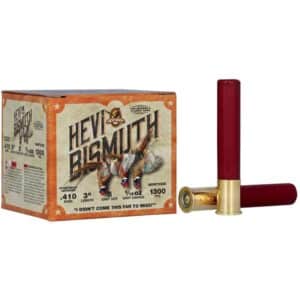 HEVI-Shot Hevi-Bismuth Upland Shotshells .410 3" 9/16 oz 1300 fps 5 25/rd