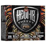 HEVI-Shot Hevi-18 Shotshells 28 ga 2-3/4" 1-1/16 oz 1200 fps 9 5/rd