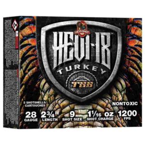 HEVI-Shot Hevi-18 Shotshells 28 ga 2-3/4" 1-1/16 oz 1200 fps 9 5/rd