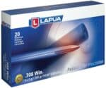 Lapua Rifle Ammunition .308 Win Subsonic 200 gr FMJ-BT 20/Box