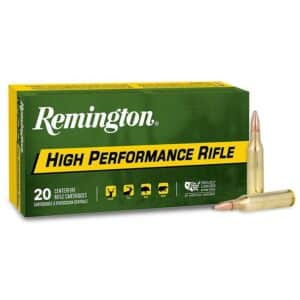 Remington High Performance Rifle Ammunition .243 Win 80 gr PSP 3350 fps 20/ct