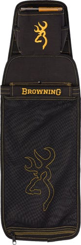 BROWNING BLACK & GOLD CLLCTN - SHELL POUCH W/BOX HOLDER BLACK