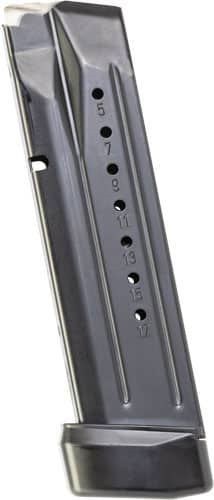 S&W MAGAZINE M&P9 M2.0 PC - COMPETITOR 17 RD BLK ALUMINUM