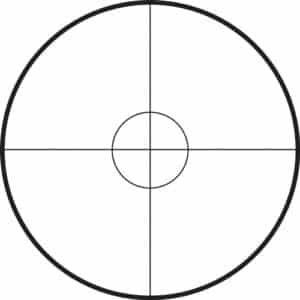 TRADITIONS SCOPE 3-9X40MM - CIRCLE RETICLE BLACK MATTE