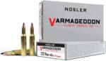 NOSLER VARMAGEDDON 222 REM - 40GR FBT 20RD 20BX/CS