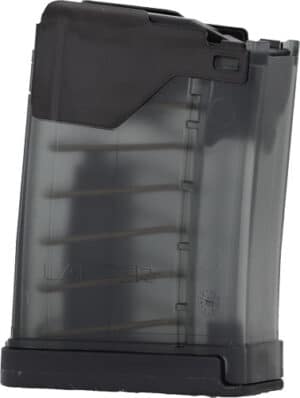 LANCER MAGAZINE L5AWM AR-15 - 5.56X45 5RD TRANSLUCENT SMOKE