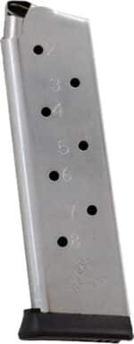 METALFORM MAGAZINE 1911 GOVT. - 10MM 8RD S/S REMOVABLE BASE