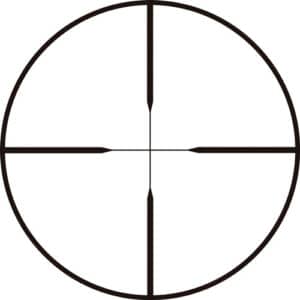 BSA HANDGUN SCOPE 2X20MM - DUAL-X BLACK MATTE