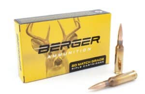 Berger Classic Hunter Rifle Ammunition 6.5mm Creedmoor 135 gr Hybrid Hunter 2851 fps 20/ct