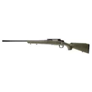 CVA Cascade XT left Hand Rifle 7 PRC 2rd Capacity 22" Threaded Cerakote Black Barrel OD Green/Black Web Stock Pic Rail
