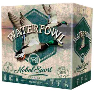 Nobel Sport Steel Waterfowl Shotshells 12 ga 3" 1-1/4 oz 1450 fps #3 25/ct