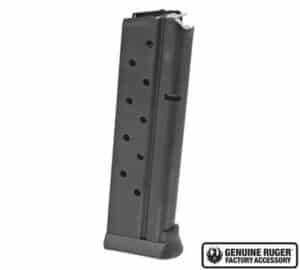 RUGER SR1911 COMPETITION 9MM LUGER 10RD MAGAZINE BLACK