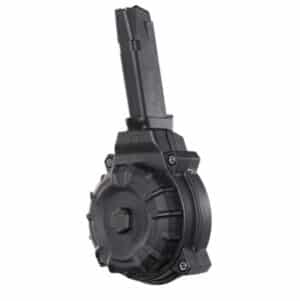 Promag Handgun Magazine for Glock 48/43X Black Polymer Drum 9mm Luger 50/rd