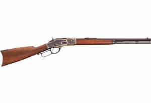 CIMARRON MODEL 1892 SADDLE RING CARBINE 44-40WCF LVR 20" COLOR CASE/WALNUT STOCK