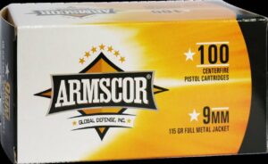 ARMSCOR 9MM 115GR FMJ VALUE PACK