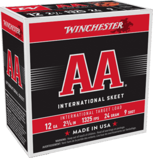 WINCHESTER 12G 2-3/4" #9 AA INTRNTL TRGT 24GRAM 25/250