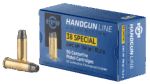 PPU .38 SPECIAL SWC HP 158G 50RD BOX 10 BOXES PER CASE